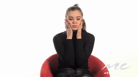 Hailee Steinfeld Reaction GIF by Music Choice