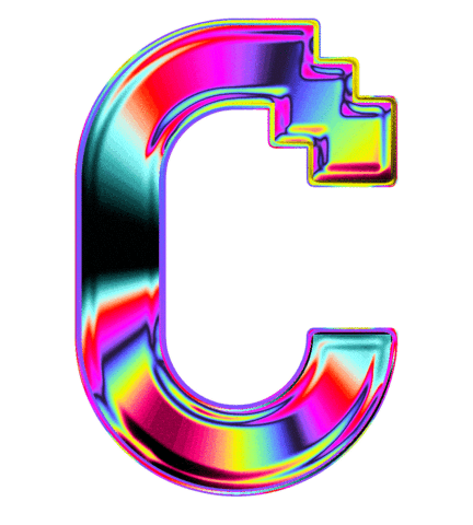 Letter C Sticker