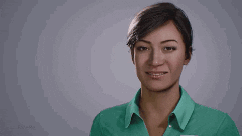 UneeQ giphyupload ai proud artificial intelligence GIF