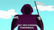 grim reaper death GIF by South Park 