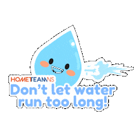 Worldwaterday Conserve Sticker by HomeTeamNS