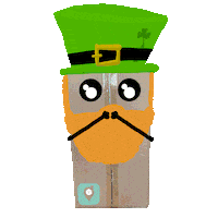 St Patricks Rainbow Sticker by DropFriends