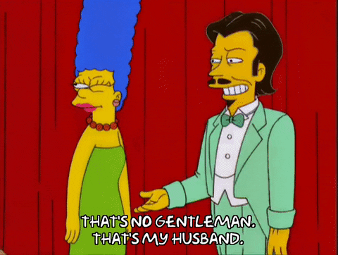 marge simpson stage GIF