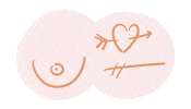 Lactation Love Sticker by Alcove Studio