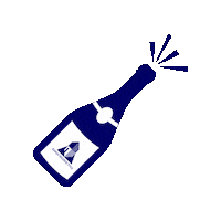KansasSecuredTitle congratulations champagne title closing day Sticker