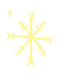 Snow Snowflake Sticker by Bauhaus-Universität Weimar