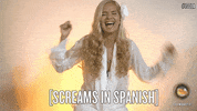spanish screams GIF by Isola dei Famosi