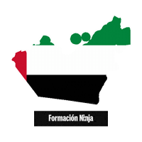 United Arab Emirates Flag Sticker by Formación Ninja