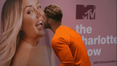Charlotte Crosby Kiss GIF by The Charlotte Show