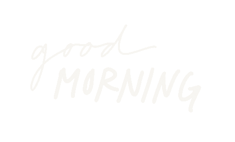 Good Morning Sticker