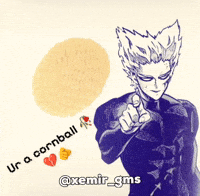 Garou Cornball GIF
