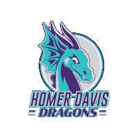 Davisdragons Sticker by Flowing Wells