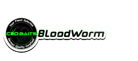 Bloodworm Sticker by Cod-Baits