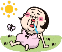 Spring Auntie Sticker
