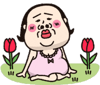 Spring Auntie Sticker