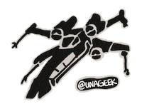 geek girl nave Sticker by Una Geek