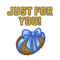 Just For You Holiday Sticker by Adventure Communist