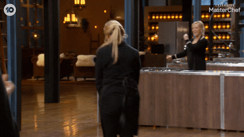 Happy Celebrity Masterchef GIF by MasterChefAU