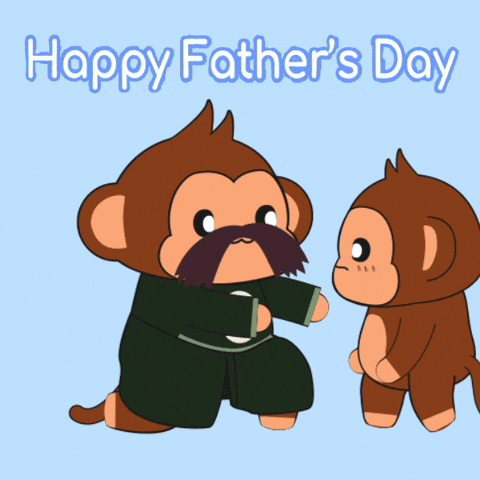 Fathers Day Love GIF by Chimpers