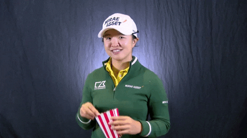 lpga giphygifmaker golf popcorn kim GIF