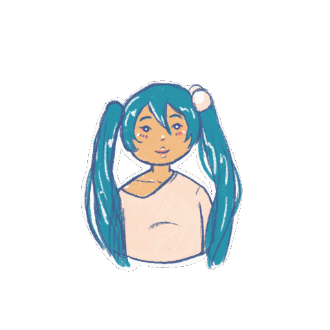 raisu_art giphyupload yes okay miku Sticker