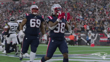 Football Kiss GIF by New England Patriots