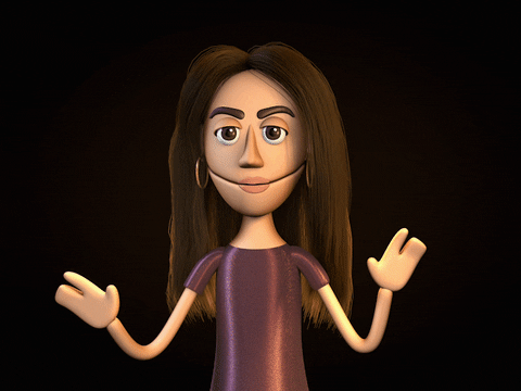 Girl Hello GIF