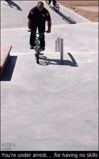 Police Bicycle GIF