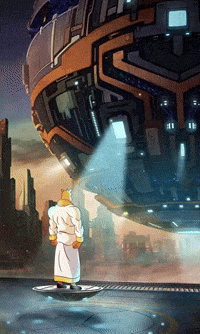 Space Ship GIF by Camel Dad