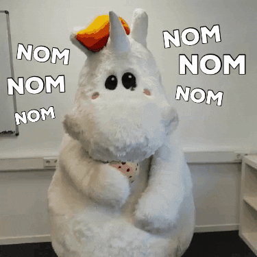 Unicorn Nom GIF by Pummel & Friends