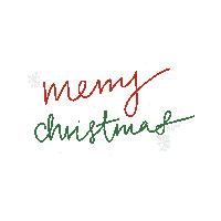 Merry Christmas Sticker by Anticlockwise