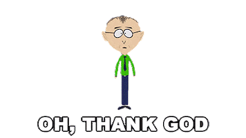 Thank God Mackey Sticker by South Park