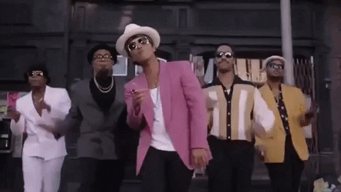 mark ronson GIF by Bruno Mars