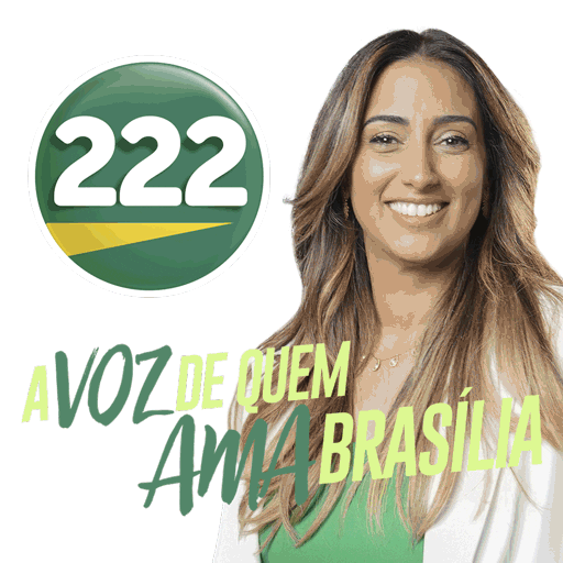 Bolsonaro Brasilia Sticker by Flávia Arruda