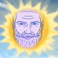 basedchadhq meme crypto sun chad GIF