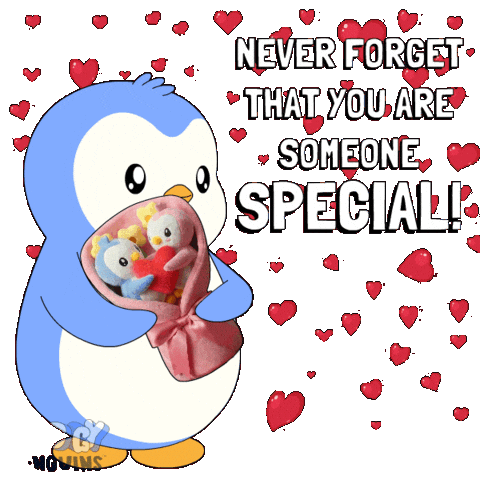 I Love You Heart Sticker by Pudgy Penguins