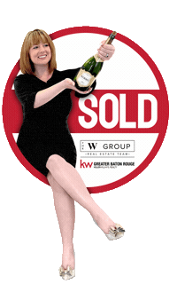 TheWGroup real estate realtor sold champagne Sticker