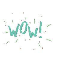 Wow Sticker by bkgrafikdesign