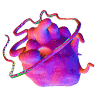 sofiacolor heart rainbow 3d trippy Sticker
