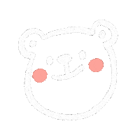 Wink Bear Sticker