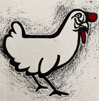 Chicken Pecking GIF by Barbara Pozzi