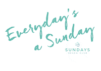Sunday Bali Sticker by Sundays Beach Club