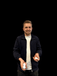 audius software consulting juggle handling GIF