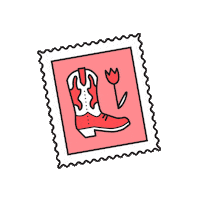 Stamp Amy Nelson Sticker by Sled Island