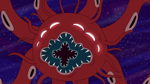 monster eat GIF by Cartoon Hangover
