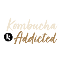 Drink Tea Sticker by KOMBUHERY Kombucha