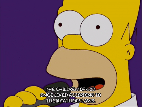 happy homer simpson GIF