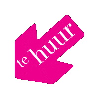Te Huur Sticker by Walls Vastgoedmakelaars