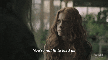 you're not fit to lead us wgn america GIF by Outsiders