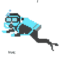 Diving Coding Sticker by 42abudhabi